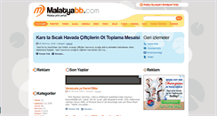 Desktop Screenshot of malatyabb.com